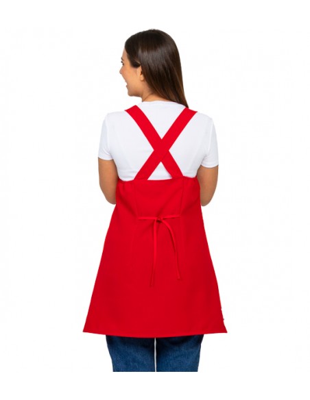 PICHI MAESTRA ARCOÍRIS ROJO. Vestuario muy colorido y divertido