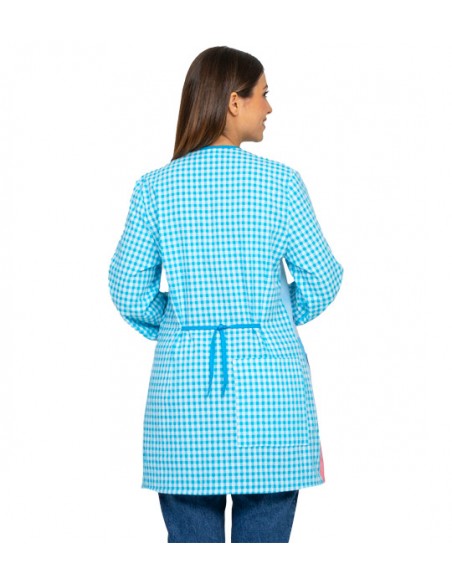 BATA MAESTRA GLOBOS DINO. Batas, estolas y pichis para maestras