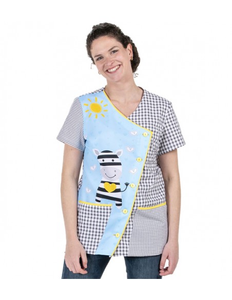 CAMICE MANICA CORTA ZEBRA