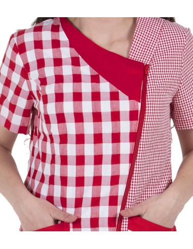 CAMICE CORTA MANICA CORTA ROSSO