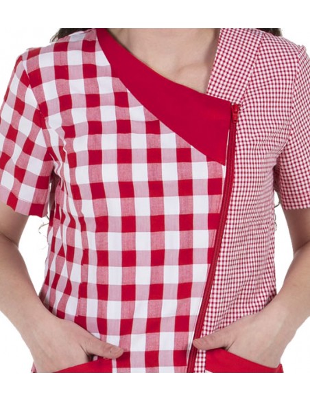 CAMICE CORTA MANICA CORTA ROSSO