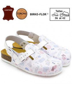 ZOCCOLO BIO FISIO. Zoccoli con stampe originali e divertenti