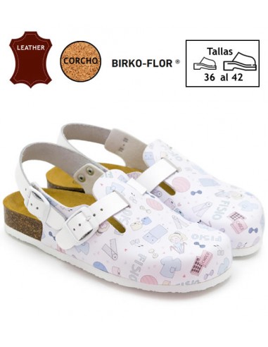 ZUECO BIO FISIO. Zuecos con estampados originales y divertidos