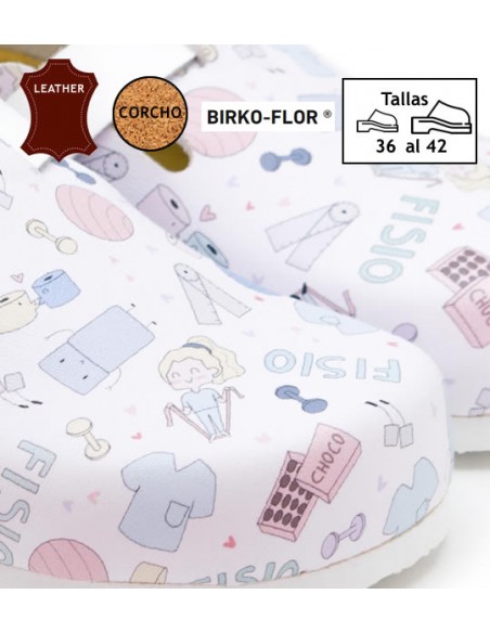 ZUECO BIO FISIO. Zuecos con estampados originales y divertidos