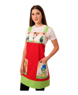 ESTOLA MAESTRA NIÑO DE MADERA. Estolas, batas y pichis para maestras