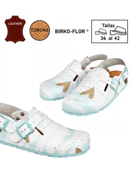 ZUECO BIO HERZEN. Zuecos con estampados originales y divertidos