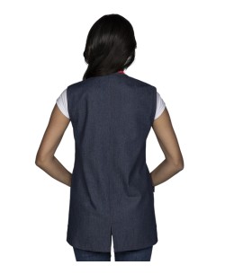 GILET UNISEX IN DENIM 2