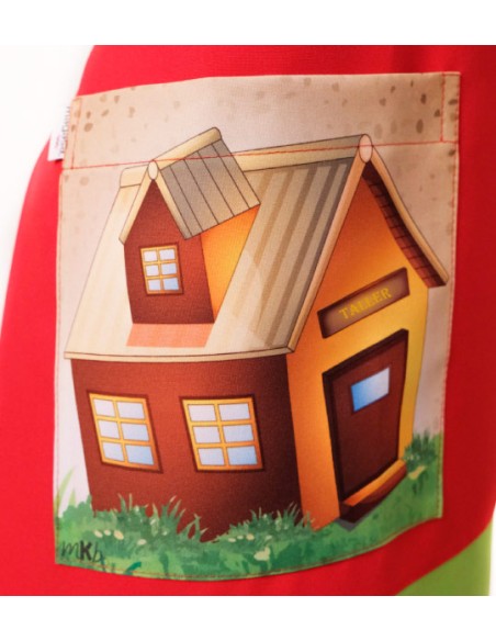 GREMBIULE MAESTRA BAMBINO DI LEGNO. Grembiuli e camice da insegnante