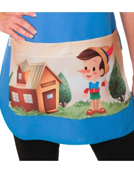 ESTOLA NIÑO DE MADERA AZUL. Estolas, batas y pichis para maestras