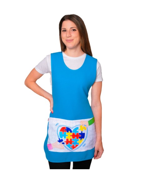 GREMBIULE MAESTRA AUTISMO. Grembiuli, vestito e camice da insegnante