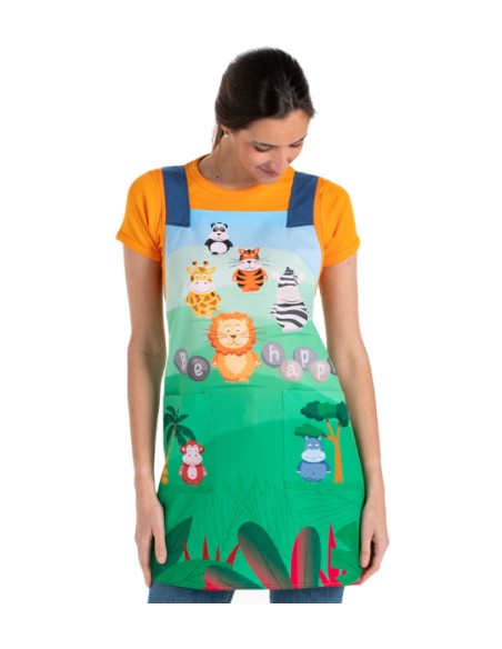 ESTOLA MAESTRA BE HAPPY. Comprar online batas de maestra