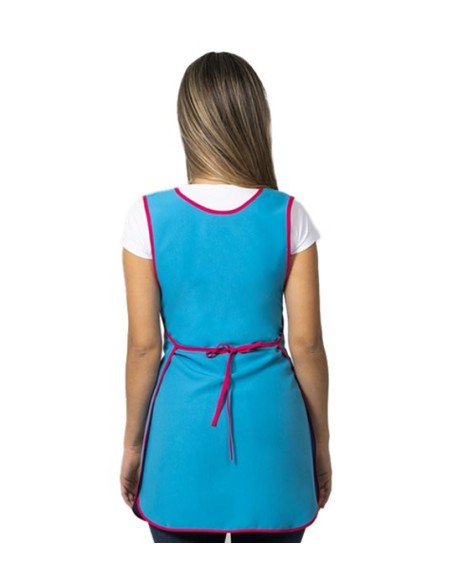 GREMBIULE MAESTRA TRENO BLU. Camice e grembiule da insegnante