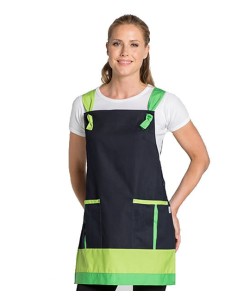 GREMBIULE DI MAESTRA - DENIM ROSA. Personalizzabile col tuo nome!