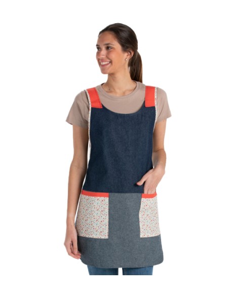 ESTOLA TEJANA FLORES. Estolas, pichis y batas para maestra