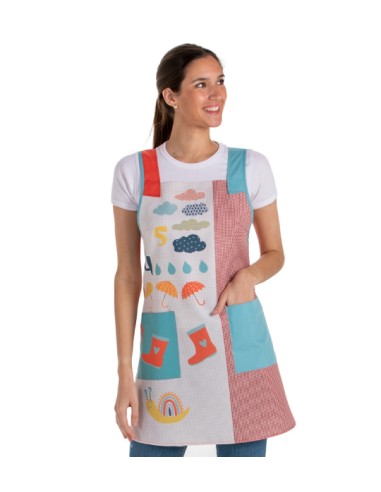 GREMBIULE MAESTRA 1, 2, 3, 4, 5. Camice, vestito e grembiulI insegnante