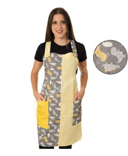 GREMBIULE INSEGNANTE DINOSAURO. Grembiuli, camici e vestito da insegnante