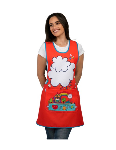 ESTOLA MAESTRA NUBES. Batas, estolas y pichis para maestra