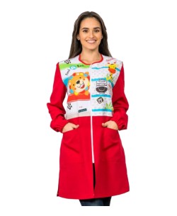 CAMICE MAESTRA LUNGLE ANIMALS