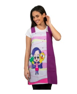 VESTITO MAESTRA MARIONETTE. Camice, grembiule e vestito per insegnante