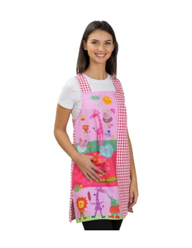 VESTITO DI MAESTRA ANIMALI ZOO