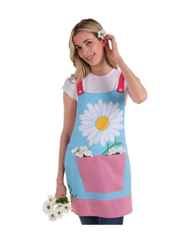 GREMBIULE VASO DI FIORI