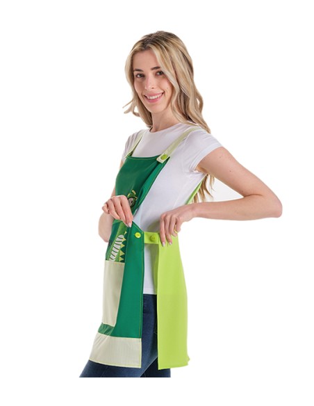 ESTOLA MAESTRA CON DIVERTIDO COCODRILO CON GAFAS