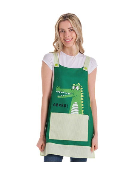 GREMBIULE MAESTRA DINOSAURO DIVERTENTE