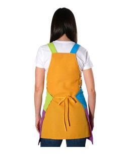 GREMBIULE INSEGNANTI MULTICOLORE. Colorato e comodo uso quotidiano. 2
