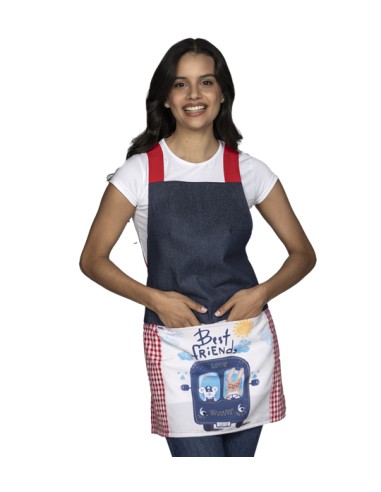 GREMBIULE MAESTRA AUTOBUS BEST FRIENDS