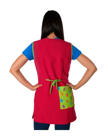 BATA MAESTRA SIN MANGAS RELOJ. Comprar online batas de maestra