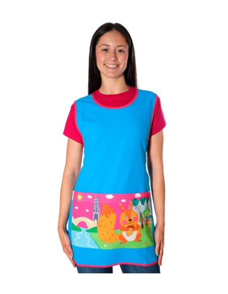 Grembiule da insegnante "Squirrel" a Central Park di New York.