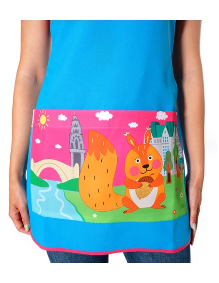 Grembiule da insegnante "Squirrel" a Central Park di New York.