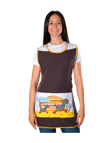 ESTOLA DE MAESTRA CEBRA, COLORIDA Y DIVERTIDA PARA EL USO DIARIO