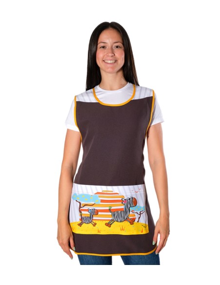 ESTOLA DE MAESTRA CEBRA, COLORIDA Y DIVERTIDA PARA EL USO DIARIO