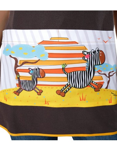 ESTOLA DE MAESTRA CEBRA, COLORIDA Y DIVERTIDA PARA EL USO DIARIO