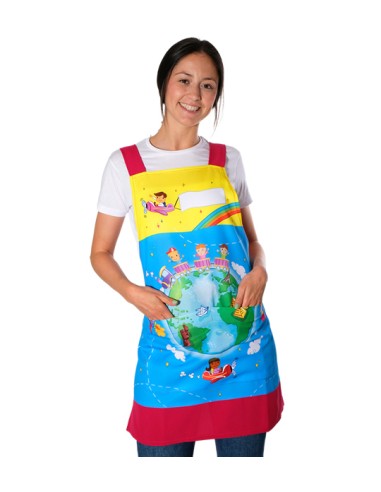 ESTOLA DE MAESTRA NIÑOS VIAJEROS VIAJANDO ALREDEDOR DEL MUNDO.