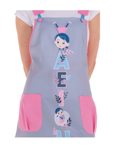 ESTOLA MAESTRA VOCALES. Personalizable con tu nombre