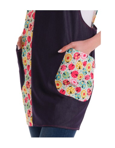 GREMBIULE PER INSEGNANTI COCCINELLE COLORATI