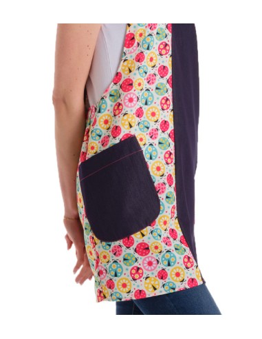 GREMBIULE PER INSEGNANTI COCCINELLE COLORATI