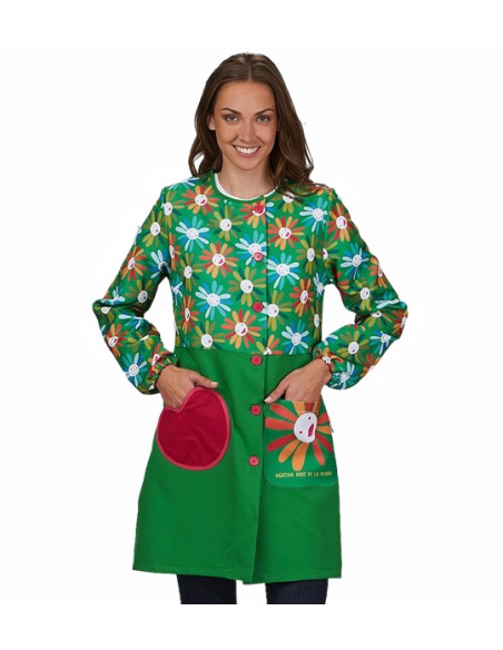 BATA MAESTRA PIROPO AGATHA. Estolas batas y pichis para maestra