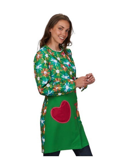 BATA MAESTRA PIROPO AGATHA. Estolas batas y pichis para maestra