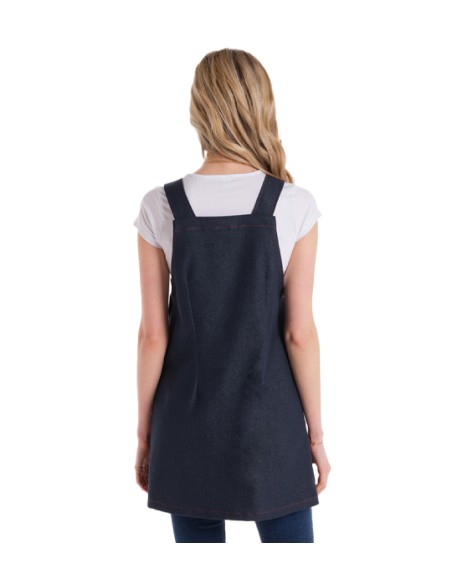 PICHI TEJANO CORAZONES DE COLORES. Comprar online batas de maestra