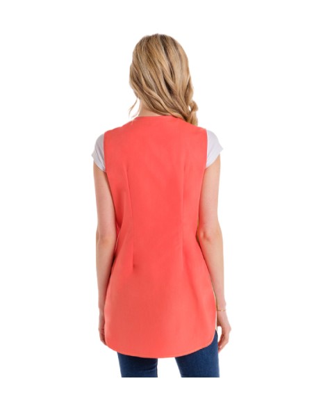 CAMICE DA MAESTRA SENZA MANICHE CON DIVERTENTI SILHOUETTE DI ANIMALI