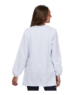 CAMICE BIANCO DA INSEGNANTE CON ANIMALI COLORATI. 2