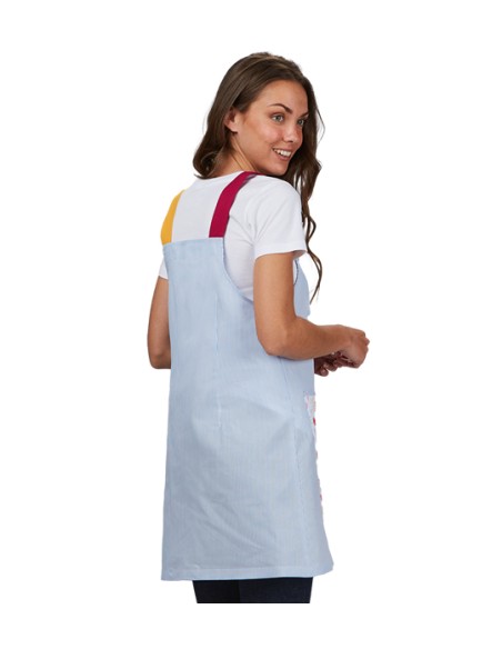 VESTITO MAESTRA SUN.STAMPA CHE SI ABBINA AL TESSUTO A RIGHE