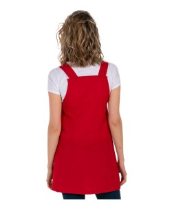 VESTITO ROSSO DA INSEGNANTE. VESTITO DIVERTENTE E FELICE. 2