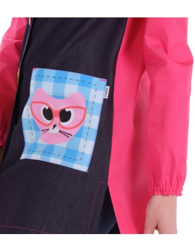 CAMICE MAESTRA GATTINO. Cappotti allegri e divertenti insegnanti.