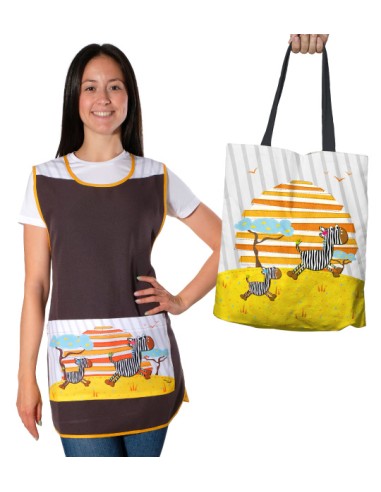 BOLSA DE MANO CEBRAS. Complementos y estolas para maestra.