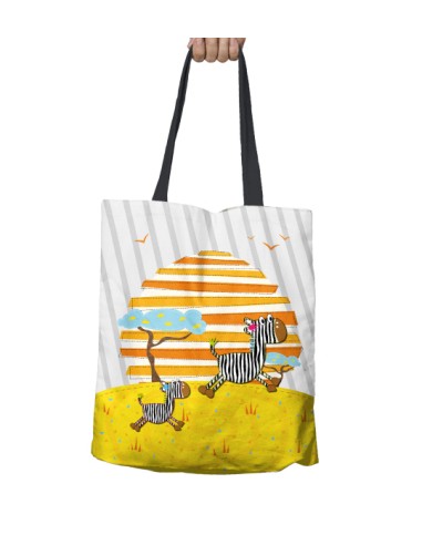 BOLSA DE MANO CEBRAS. Complementos y estolas para maestra.