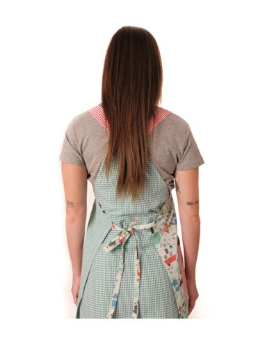 GREMBIULE MAESTRA CAPPUCCETO ROSSO